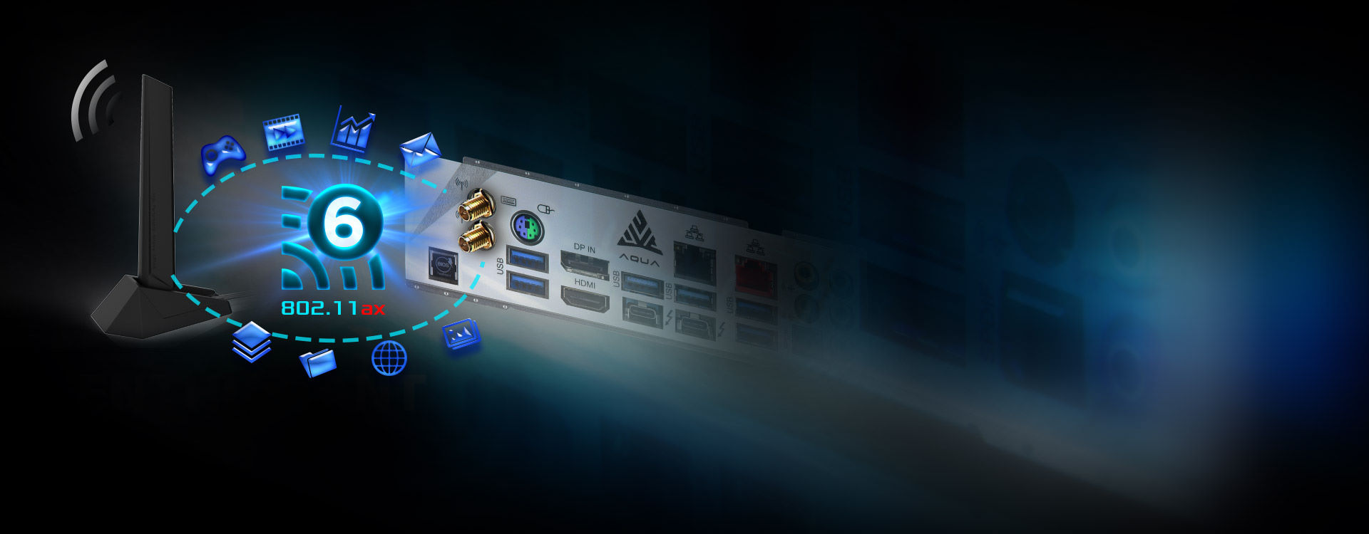 WIFI6 /ax 2T2R(B5.0)